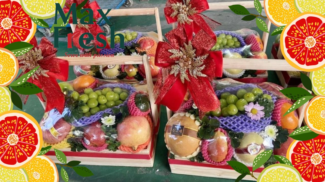 รับจัดกระเช้าผลไม้เพื่อเป็นของขวัญ รับจัดกระเช้าผลไม้เพื่อเป็นของขวัญ