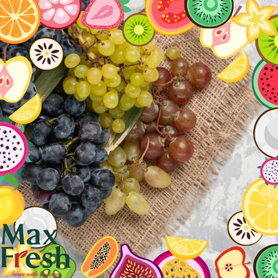 องุ่น องุ่นเขียว องุ่นแดง องุ่นดำไร้เมล็ด องุ่น องุ่นเขียว องุ่นแดง องุ่นดำไร้เมล็ด